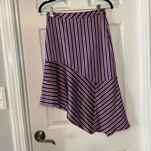 NWT Asymmetrical Silk Skirt